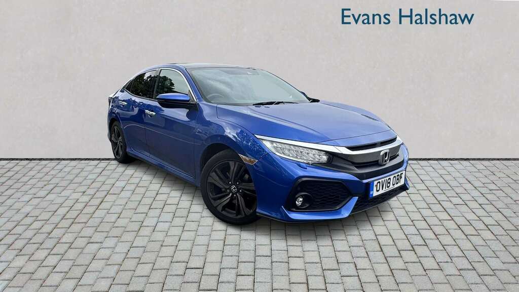 Honda Civic 1.5 Vtec Turbo Prestige 2018 Blue