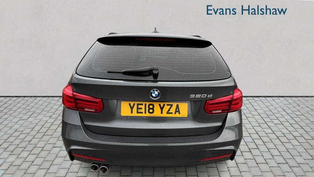 BMW 3 Series 320D M Sport Step 2018 YE18YZA Grey #5