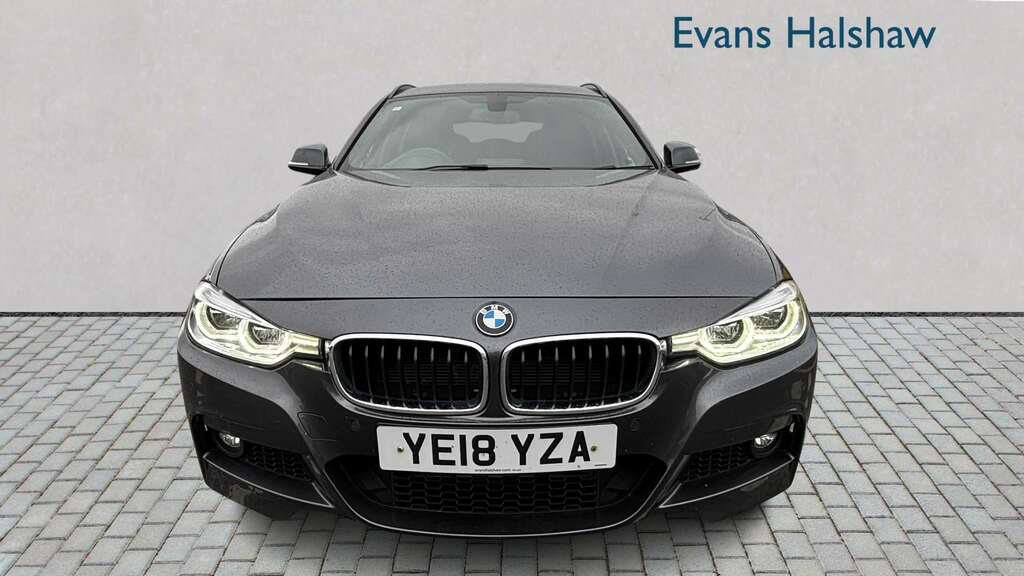 BMW 3 Series 320D M Sport Step 2018 YE18YZA Grey #4