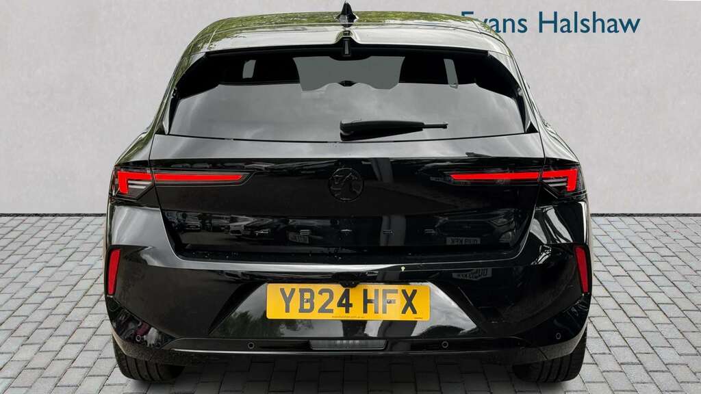 Vauxhall Astra 1.2 Turbo 130 Gs 2024 YB24HFX Black #6