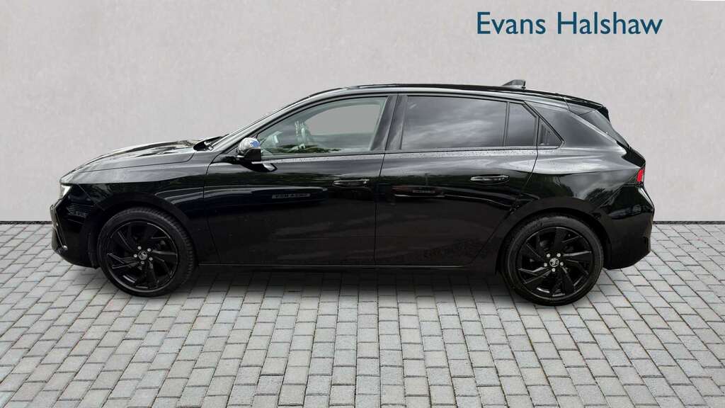 Vauxhall Astra 1.2 Turbo 130 Gs 2024 YB24HFX Black #3