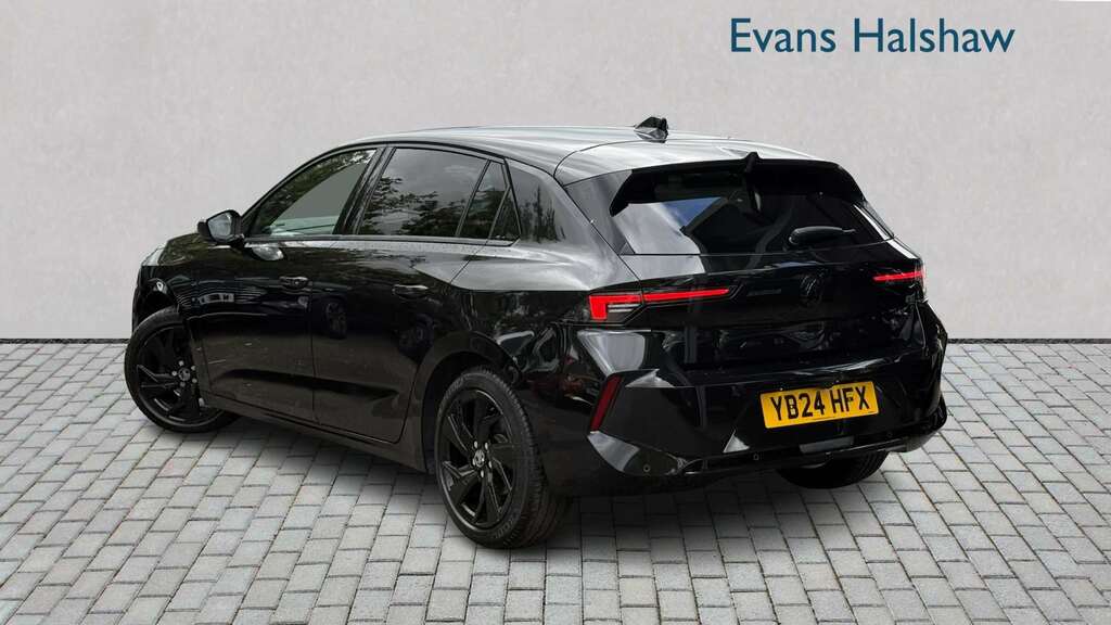Vauxhall Astra 1.2 Turbo 130 Gs 2024 YB24HFX Black #2
