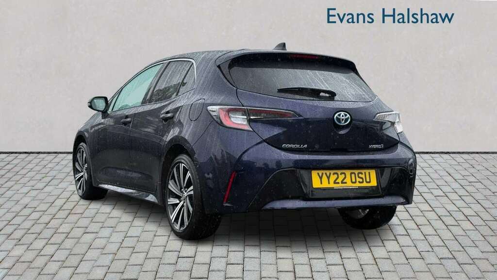 Toyota Corolla 1.8 Vvt-i Hybrid Design Cvt 2022 YY22OSU Blue #4