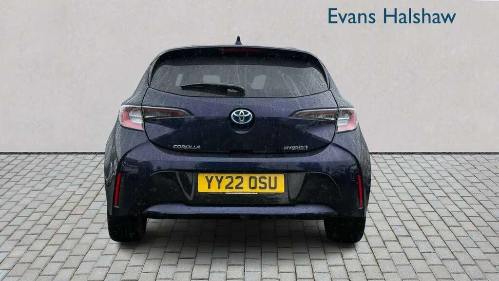 Toyota Corolla 1.8 Vvt-i Hybrid Design Cvt 2022 YY22OSU Blue #5