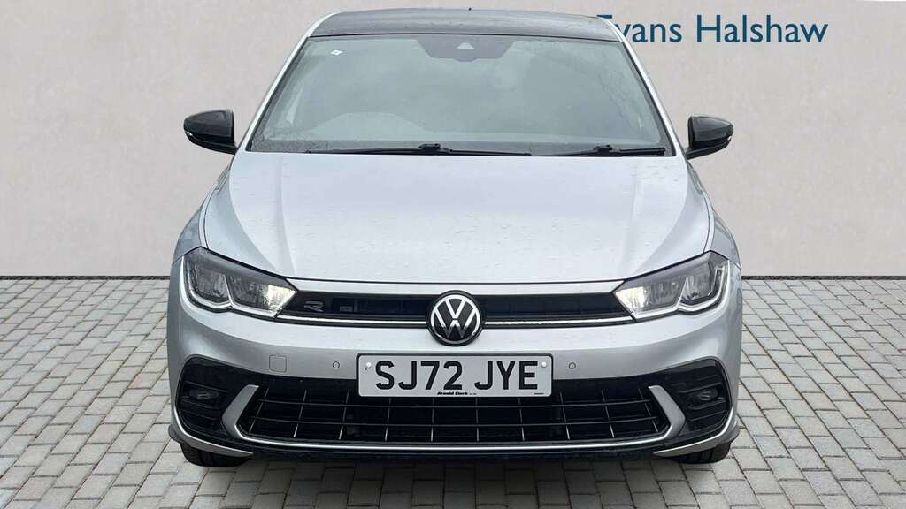 Volkswagen Polo 1.0 Tsi R-line Dsg 2023 SJ72JYE Silver #2