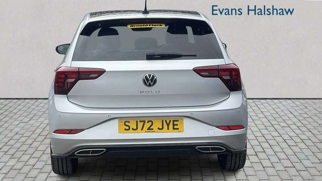 Volkswagen Polo 1.0 Tsi R-line Dsg 2023 SJ72JYE Silver #4