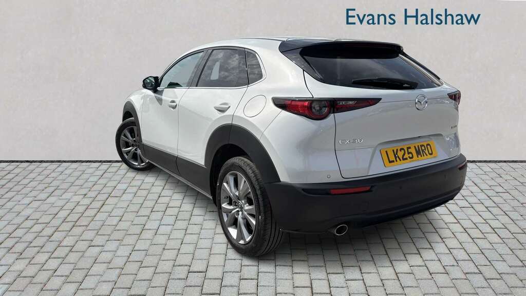 Mazda CX-30 2.5 E-skyactiv G Mhev 140 Exclusive-line 202 LK25MRO White #3