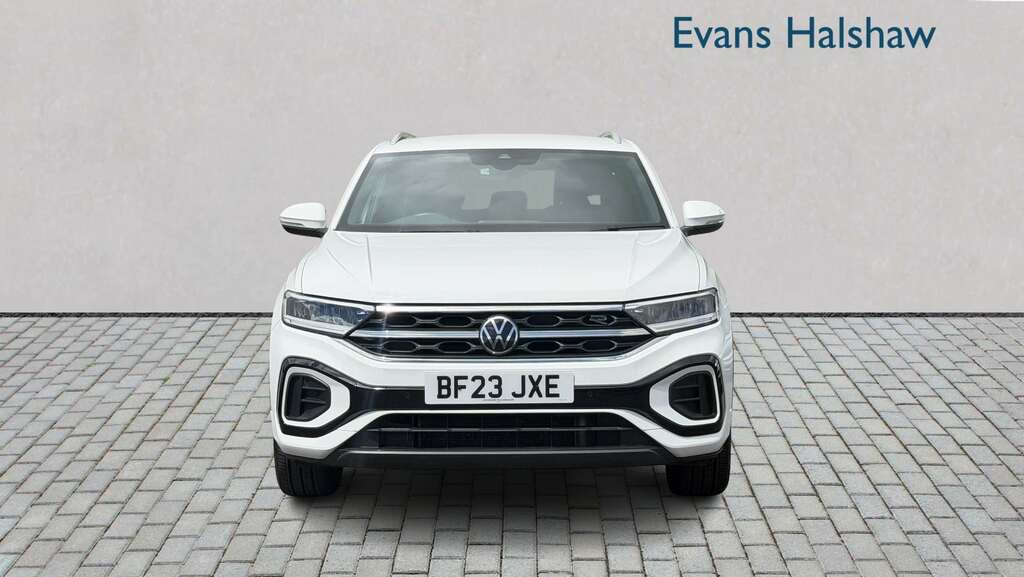 Volkswagen T-Roc 1.5 Tsi R-line Dsg 2023 BF23JXE White #4