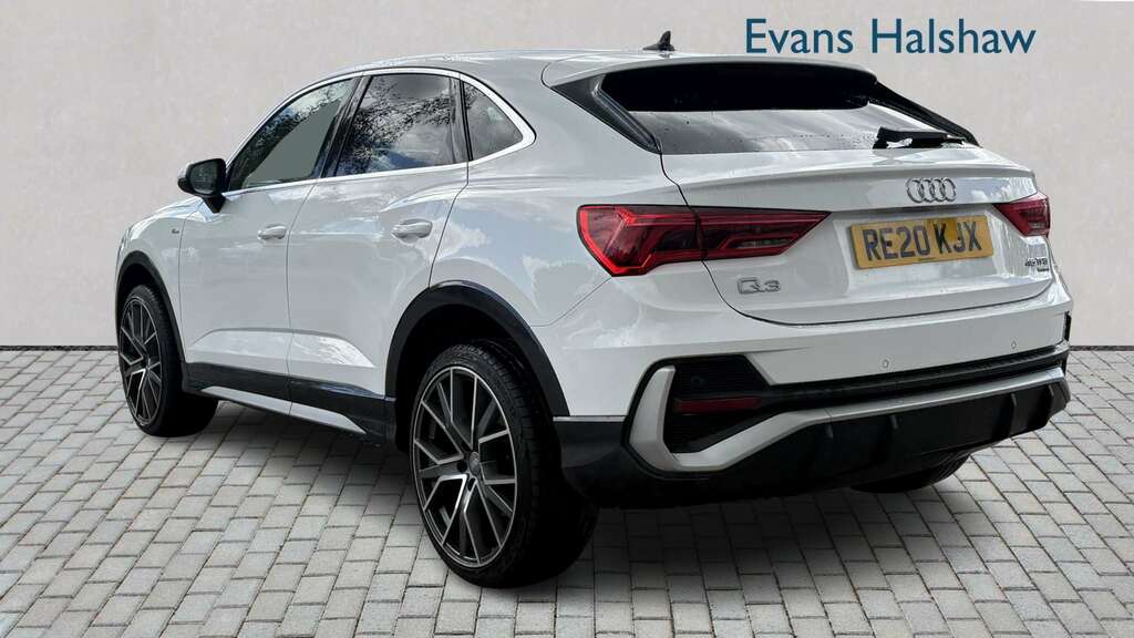 Audi Q3 45 Tfsi Quattro S Line S Tronic 2020 RE20KJX White #2