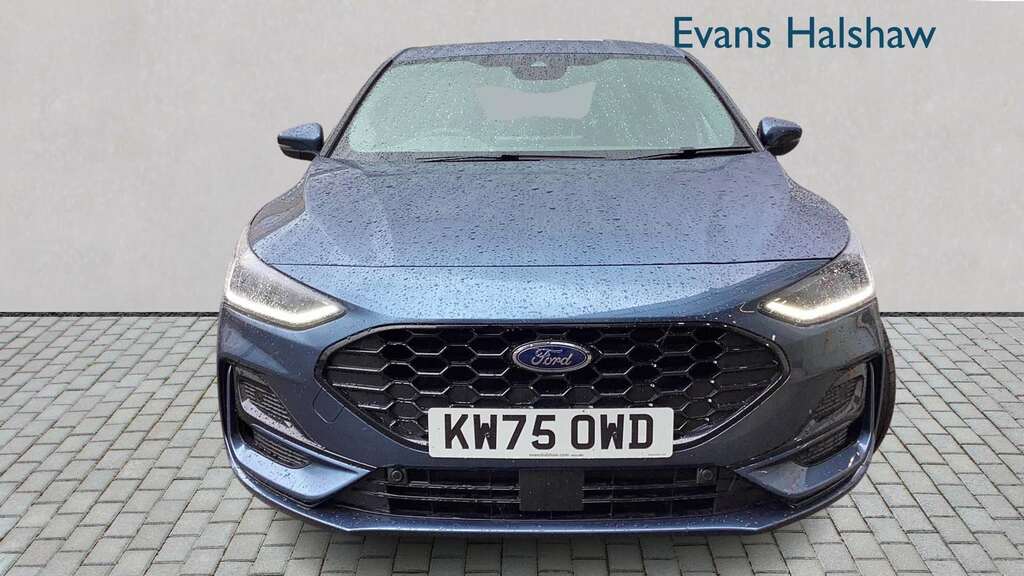 Ford Focus 1.0 Ecoboost Hybrid Mhev St-line X 2025 KW75OWD Blue #4