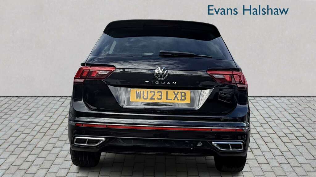 Volkswagen Tiguan 1.5 Tsi 150 R-line Dsg 2023 WU23LXB Black #6