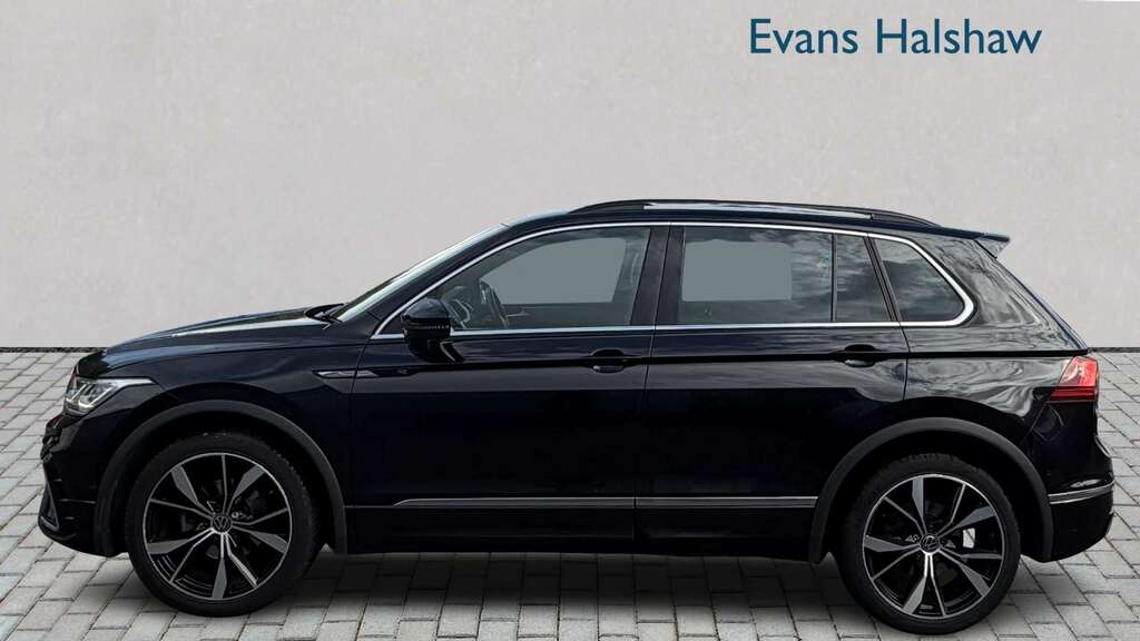 Volkswagen Tiguan 1.5 Tsi 150 R-line Dsg 2023 WU23LXB Black #4