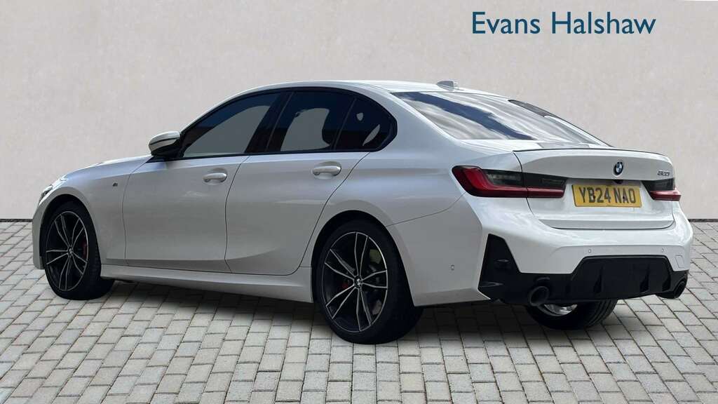 BMW 3 Series 320I M Sport Step 2024 YB24NAO White #2