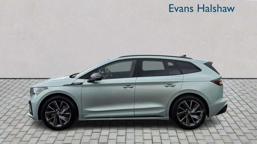 Skoda ENYAQ 210Kw 85X Sportline Plus 82Kwh 4X4 2025 LV74XCW Silver #5