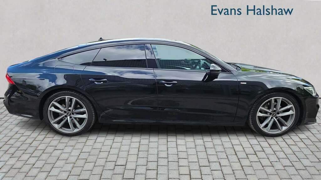 Audi A7 45 Tfsi 265 Quattro Black Edition S Tronic 202 LH72AEW Black #4