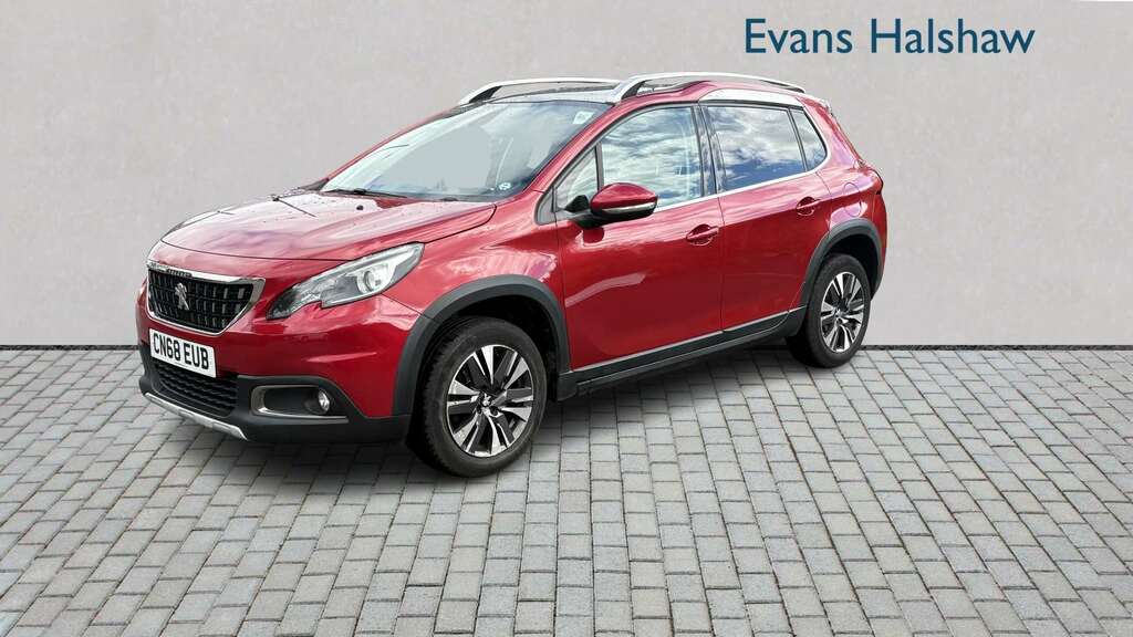 Peugeot 2008 1.2 Puretech Allure Premium Start Stop 2018 CN68EUB Red #3