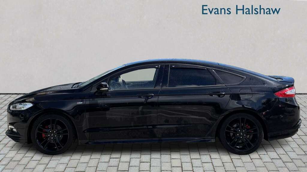 Ford Mondeo 2.0 Tdci 180 St-line X Powershift 2017 WT17WKV Black #3
