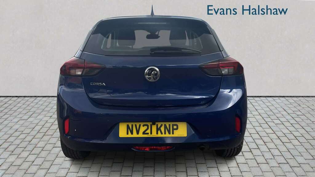 Vauxhall Corsa 1.2 Se 2021 NV21KNP Blue #3