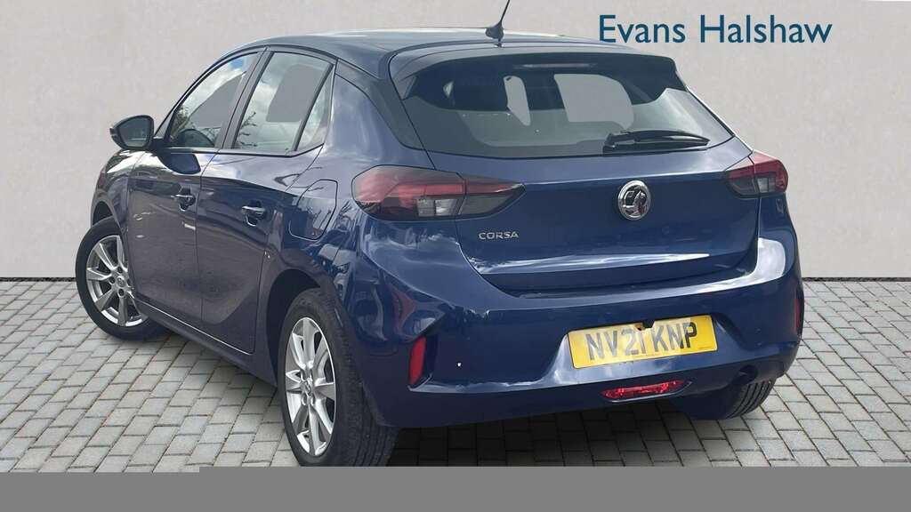 Vauxhall Corsa 1.2 Se 2021 NV21KNP Blue #2