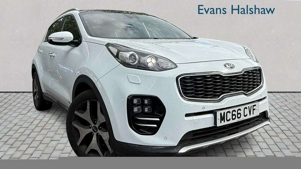 Kia Sportage 1.6T Gdi Gt-line S Dct Awd 2017 White