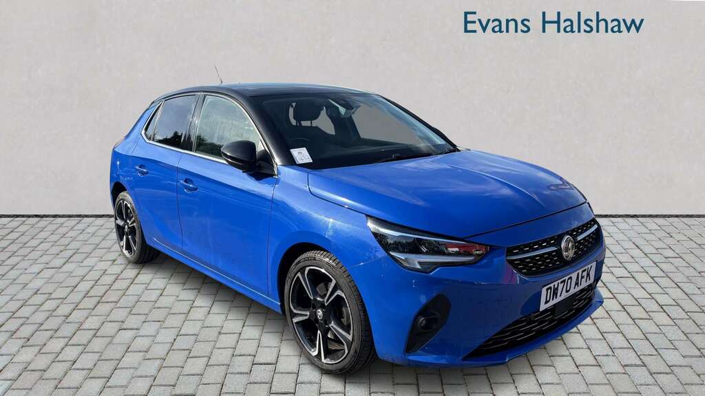 Vauxhall Corsa 1.2 Turbo Elite Nav Premium 2021 DW70AFK Blue #2