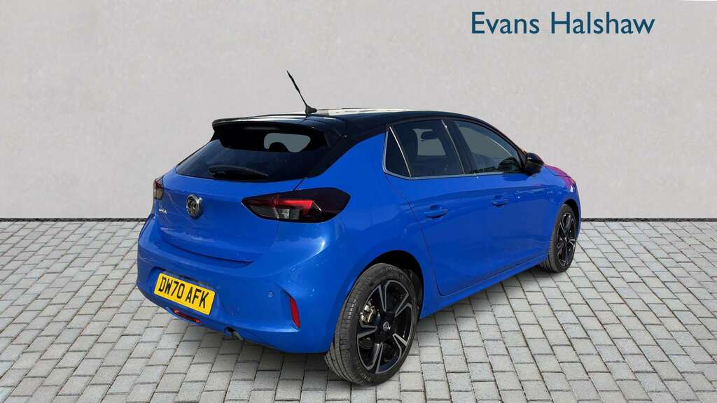 Vauxhall Corsa 1.2 Turbo Elite Nav Premium 2021 DW70AFK Blue #4