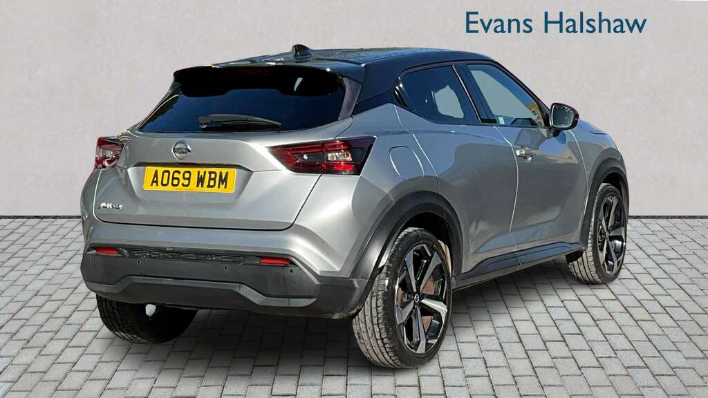 Nissan Juke 1.0 Dig-t Tekna 2020 AO69WBM Silver #2