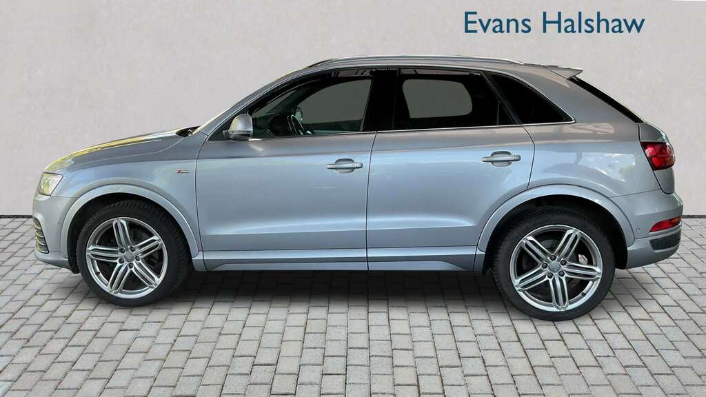 Audi Q3 2.0 Tdi 184 Quattro S Line Plus S Tronic 201 AJ65MDV Silver #3