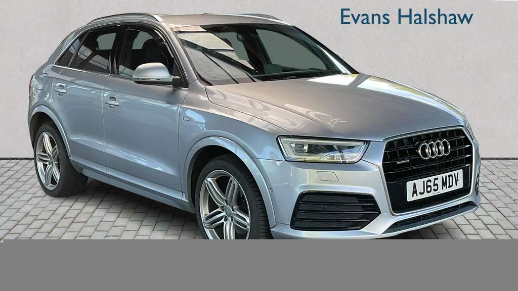 Audi Q3 2.0 Tdi 184 Quattro S Line Plus S Tronic 201 Silver