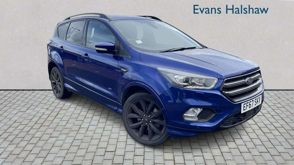 Ford Kuga 2.0 Tdci 180 St-line X 2018 EF67SKV Blue #2