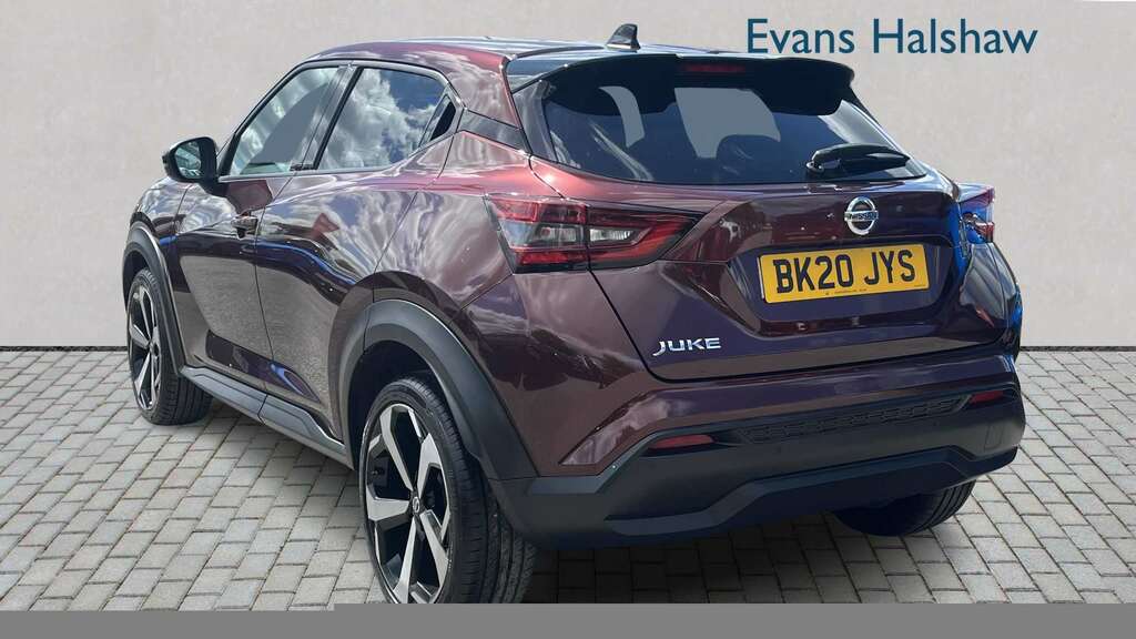 Nissan Juke 1.0 Dig-t Tekna Dct 2020 BK20JYS Red #4