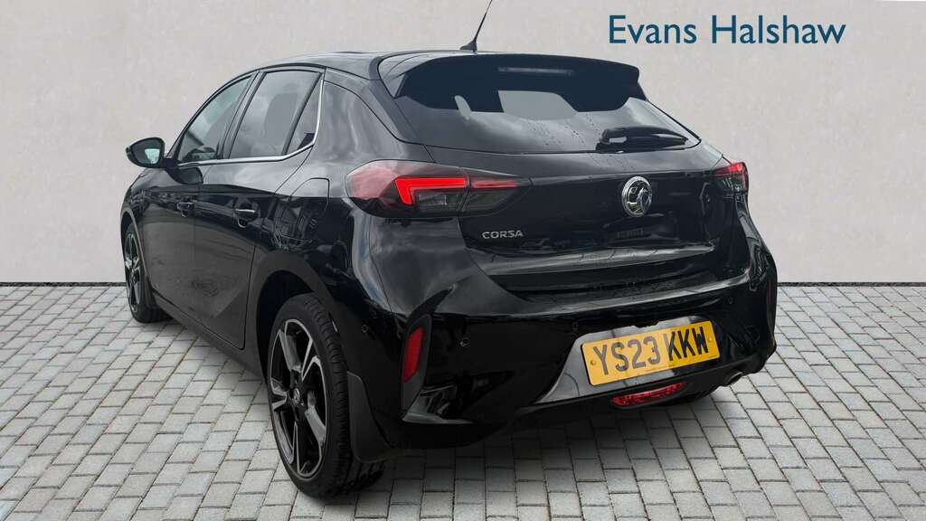 Vauxhall Corsa 1.2 Turbo Ultimate 2023 YS23KKW Black #5