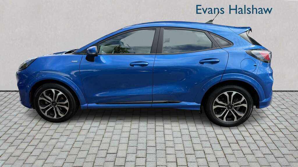 Ford Puma 1.0 Ecoboost Hybrid Mhev 155 St-line 2020 WR70VLA Blue #3