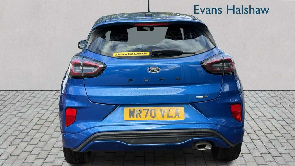 Ford Puma 1.0 Ecoboost Hybrid Mhev 155 St-line 2020 WR70VLA Blue #6