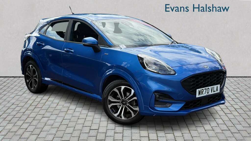 Ford Puma 1.0 Ecoboost Hybrid Mhev 155 St-line 2020 Blue