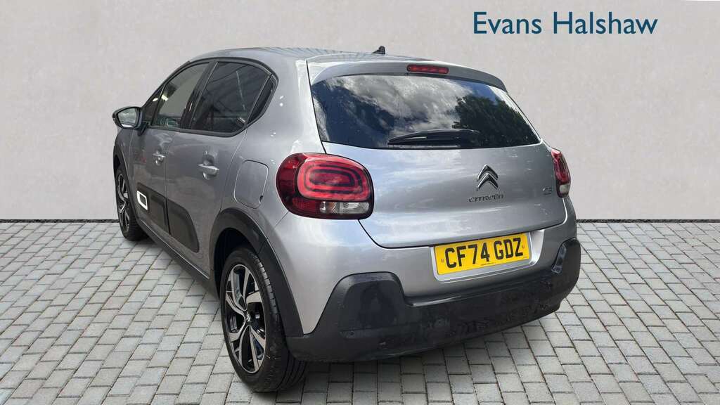 Citroen C3 1.2 Puretech 110 Max Eat6 2024 CF74GDZ Grey #3
