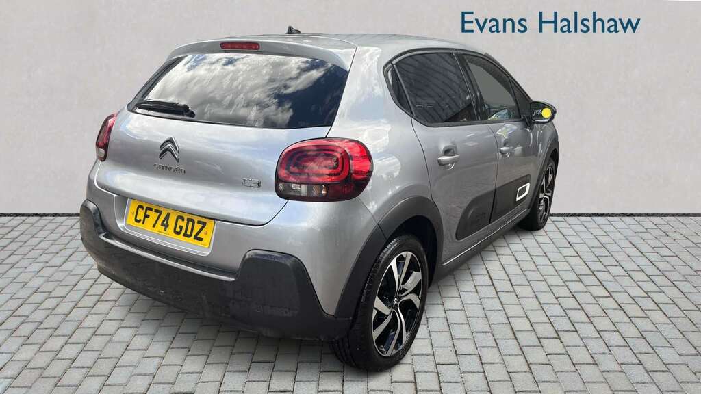 Citroen C3 1.2 Puretech 110 Max Eat6 2024 CF74GDZ Grey #2