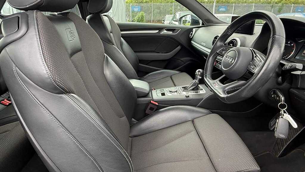 Audi A3 2.0 Tfsi Quattro S Line S Tronic 2017 KX17URU Blue #3