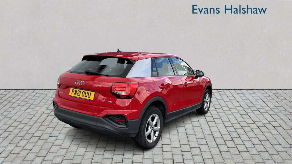 Audi Q2 30 Tfsi Technik 2021 PN21OUU Red #3