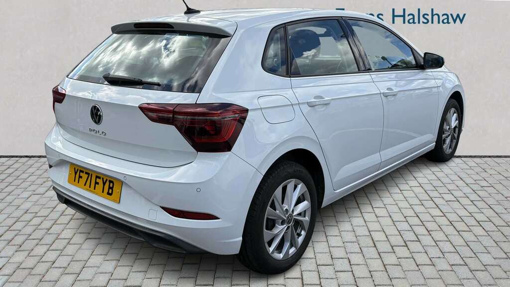 Volkswagen Polo 1.0 Tsi Style 2021 YF71FYB White #3