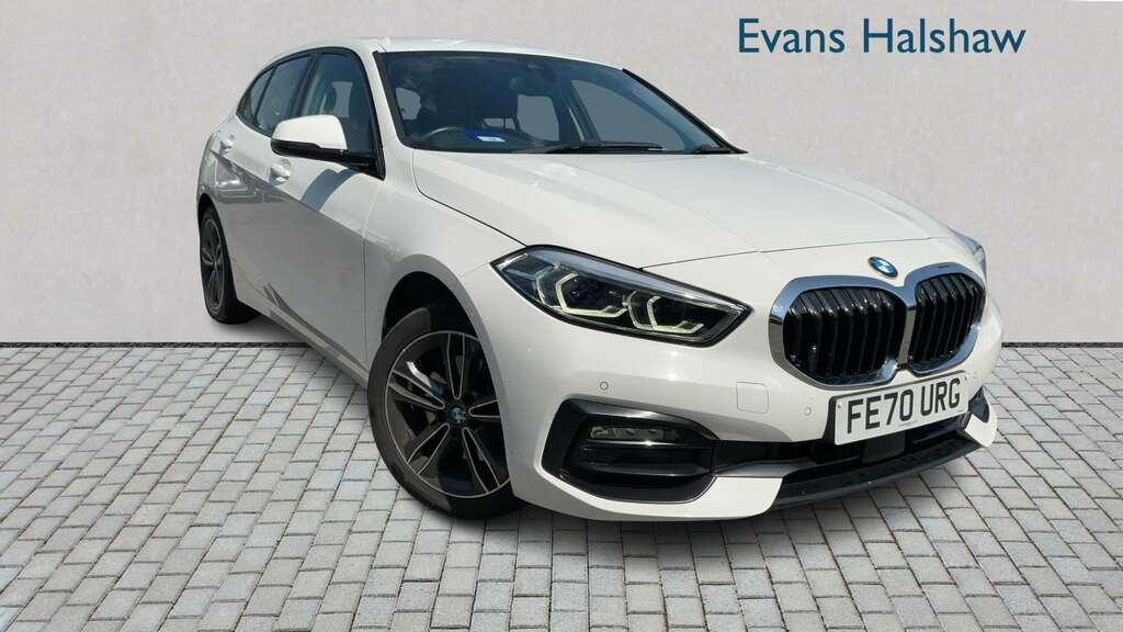 BMW 1 Series 118I Sport 2020 FE70URG White #2