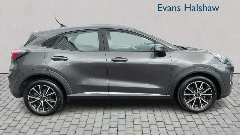 Ford Puma 1.0 Ecoboost Hybrid Mhev Titanium 2022 HV72UNM Grey #3