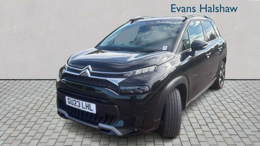 Citroen C3 Aircross 1.2 Puretech 130 Shine Plus Eat6 2023 GU23LHL Black #2