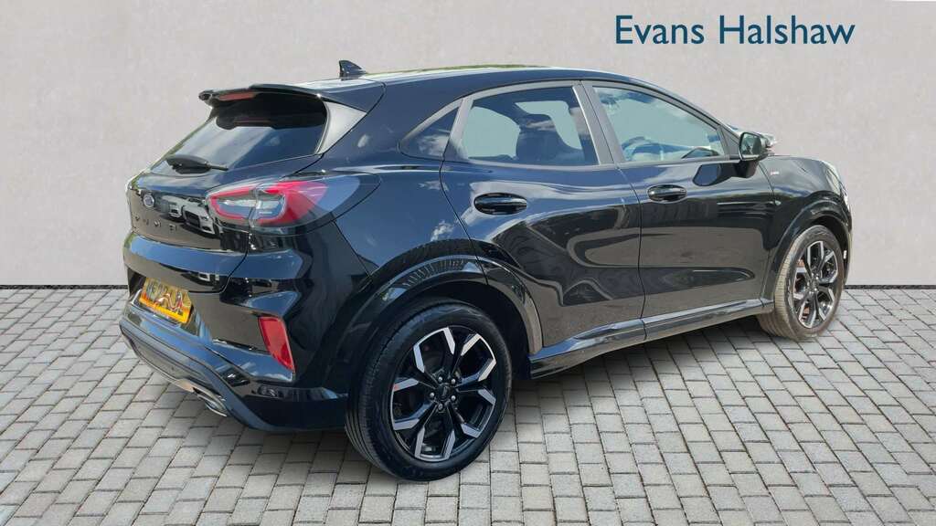 Ford Puma 1.0 Ecoboost Hybrid Mhev St-line X 2023 ME23LBL Black #2