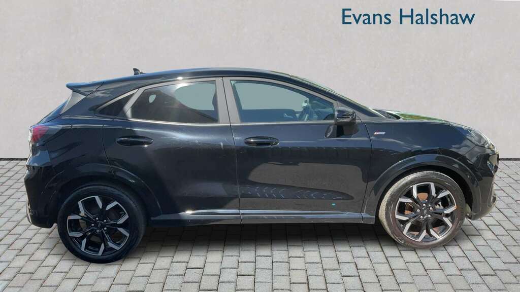 Ford Puma 1.0 Ecoboost Hybrid Mhev St-line X 2023 ME23LBL Black #3
