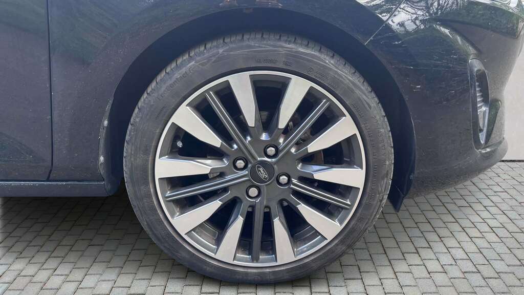 Ford Fiesta 1.0 Ecoboost Hbd Mhev 125 Titanium X 2023 PF72FAJ Black #4