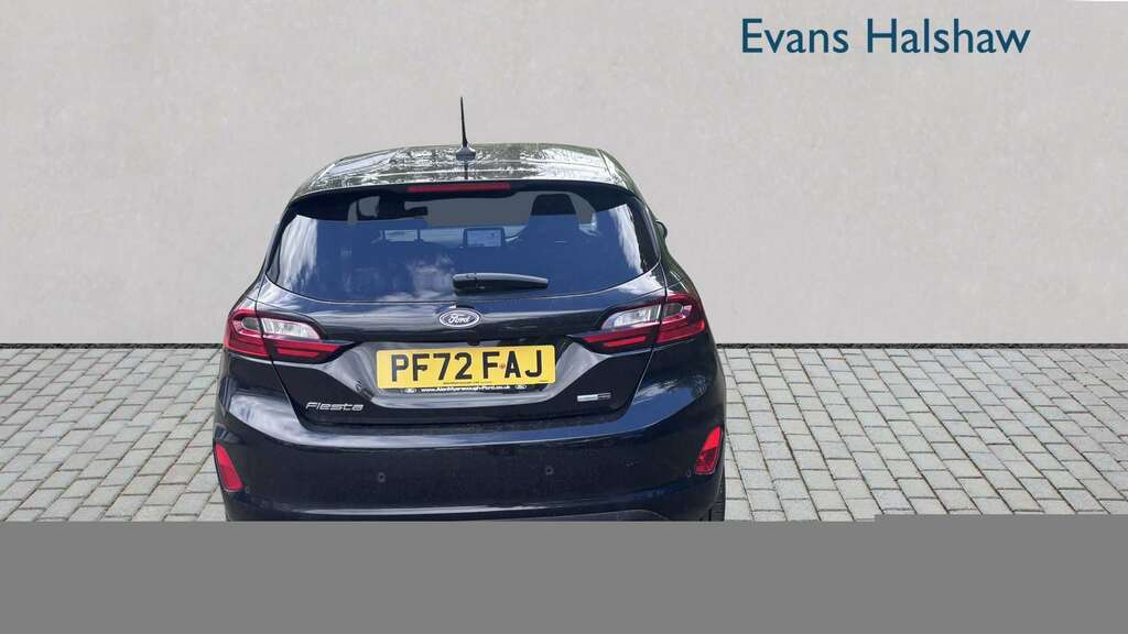 Ford Fiesta 1.0 Ecoboost Hbd Mhev 125 Titanium X 2023 PF72FAJ Black #2