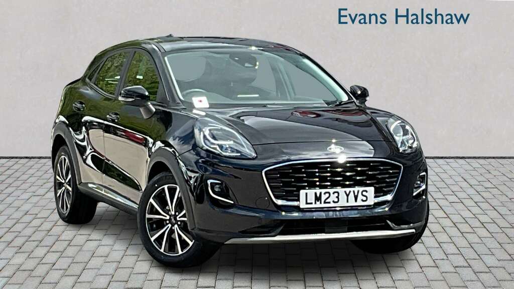 Ford Puma 1.0 Ecoboost Hybrid Mhev Titanium Dct 2023 Black