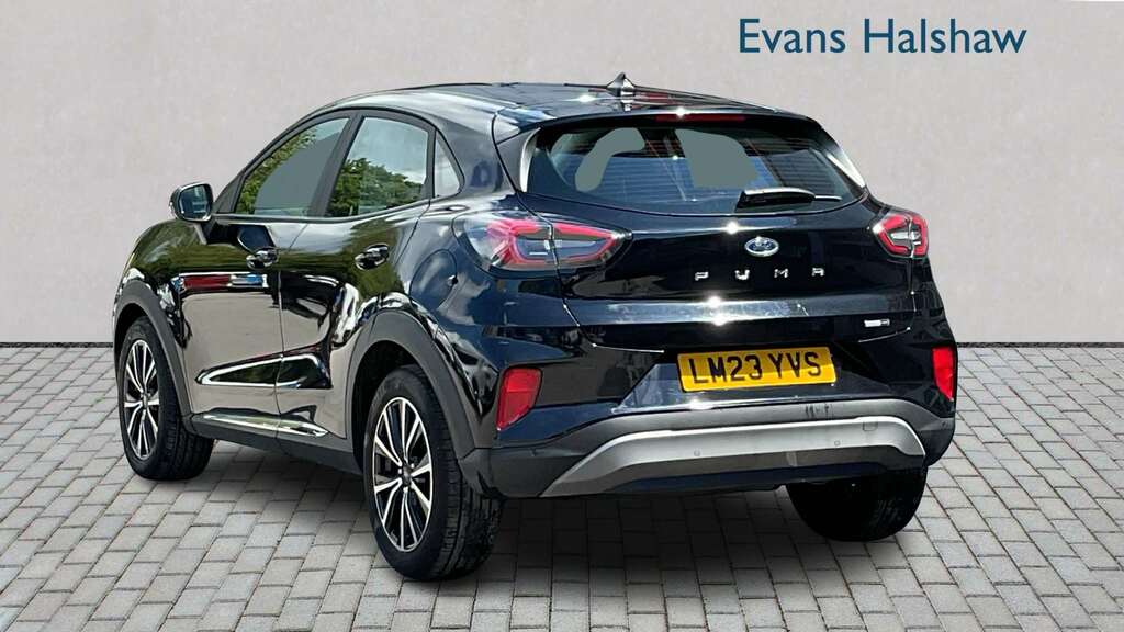 Ford Puma 1.0 Ecoboost Hybrid Mhev Titanium Dct 2023 LM23YVS Black #2