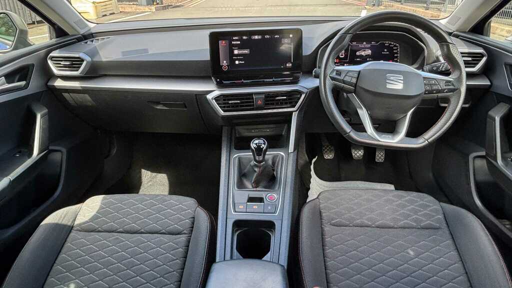 Seat Leon 1.5 Tsi Evo Fr 2021 FL21MGE Blue #6